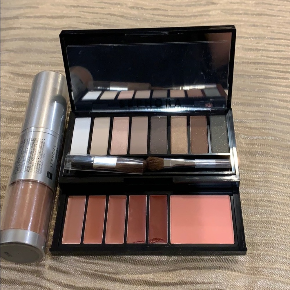 Sephora brand pallet & portable illumintng bronzer